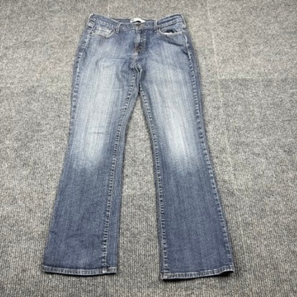 Levis 515 Bootcut Jeans Womens 12L Blue Denim Medium Wash Mid Rise 15516-0069